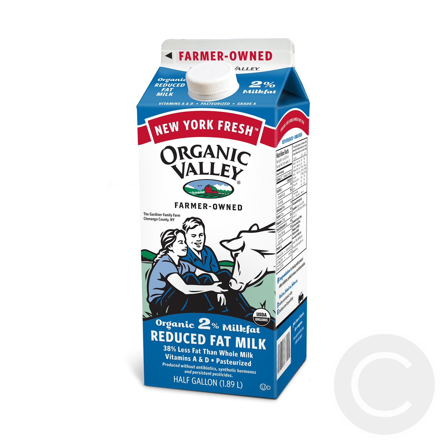 Full Cream Organic Milk Villastevia